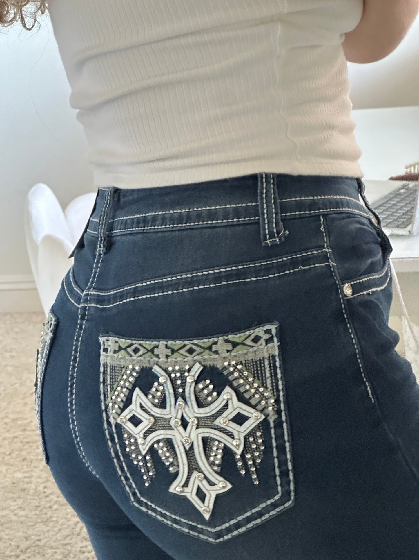 Maria Bling Jeans (SIZE UP)