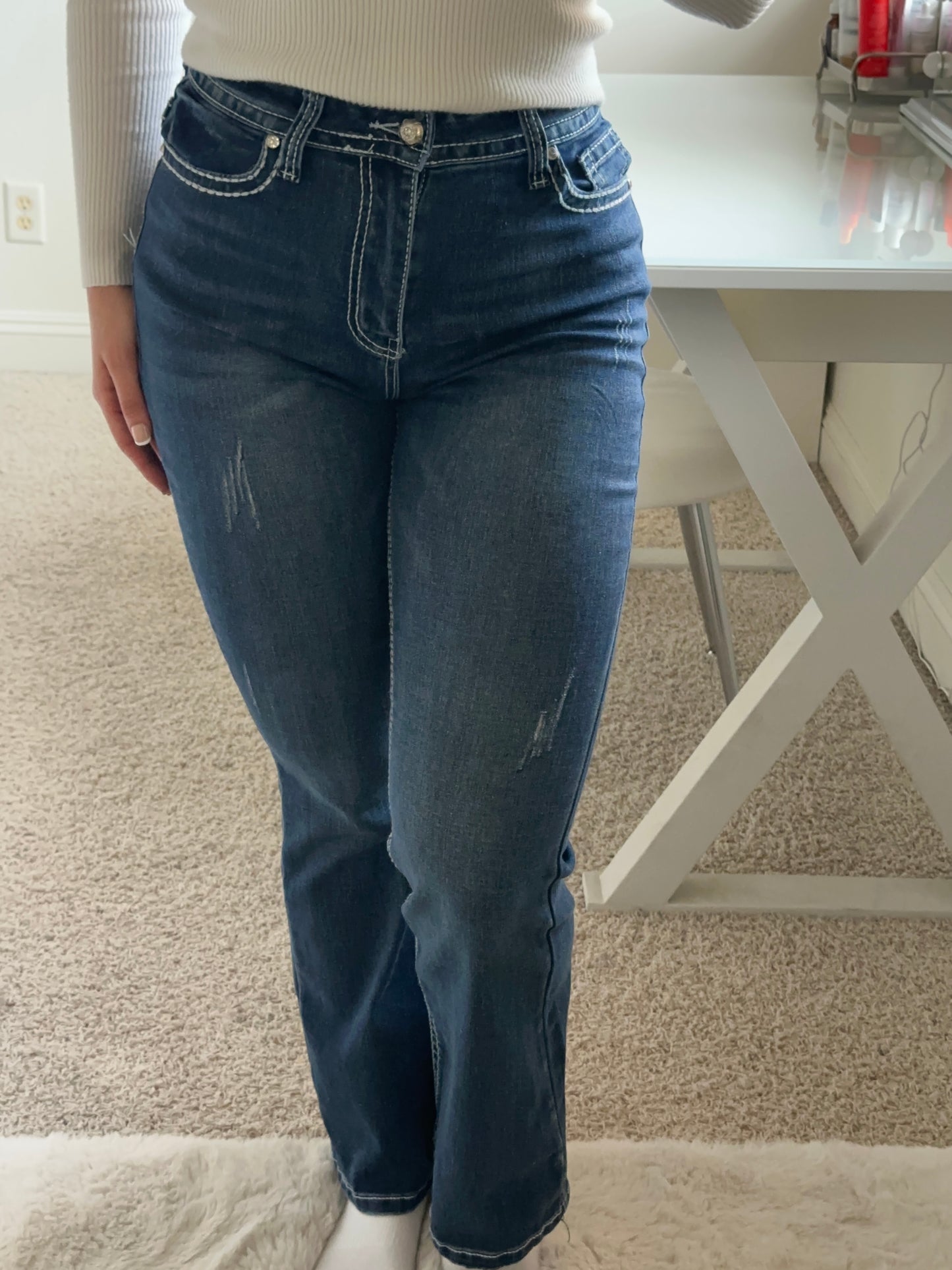 Cristina Bling Jeans (dark wash)