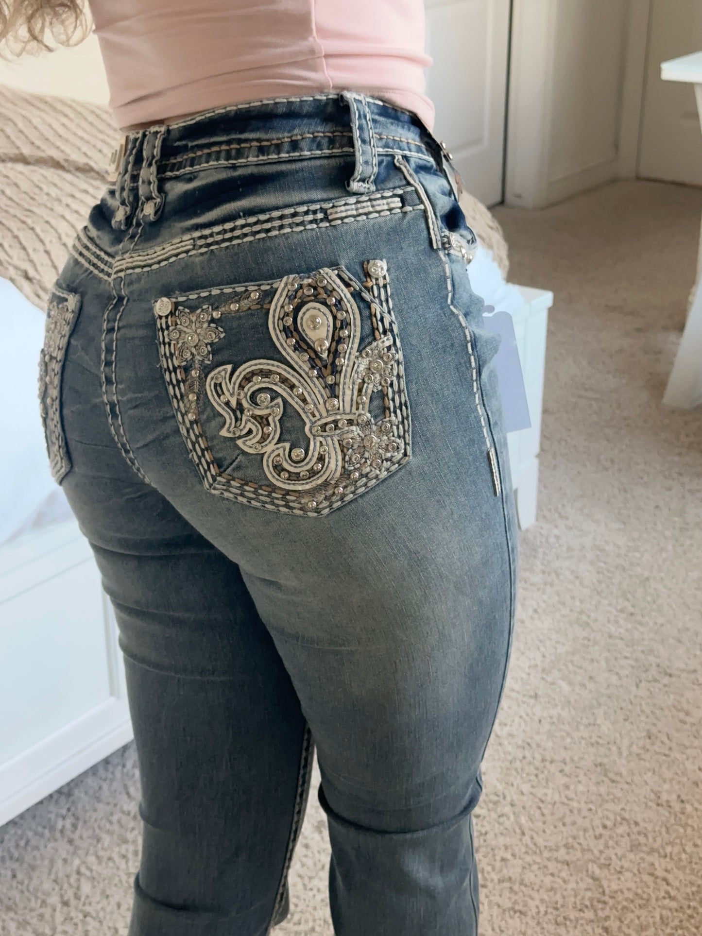 Violeta Bling Jeans
