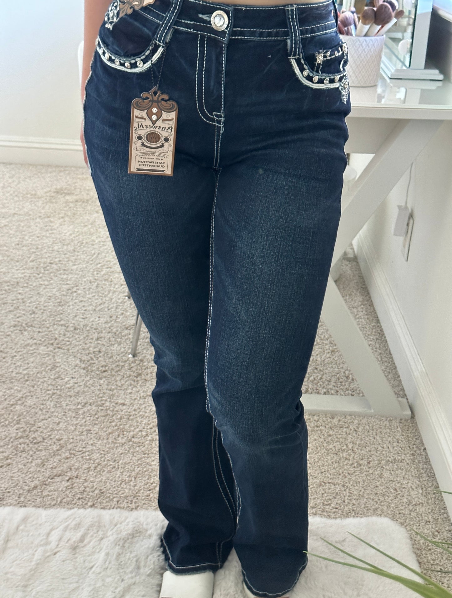 Rosa Bling Jeans
