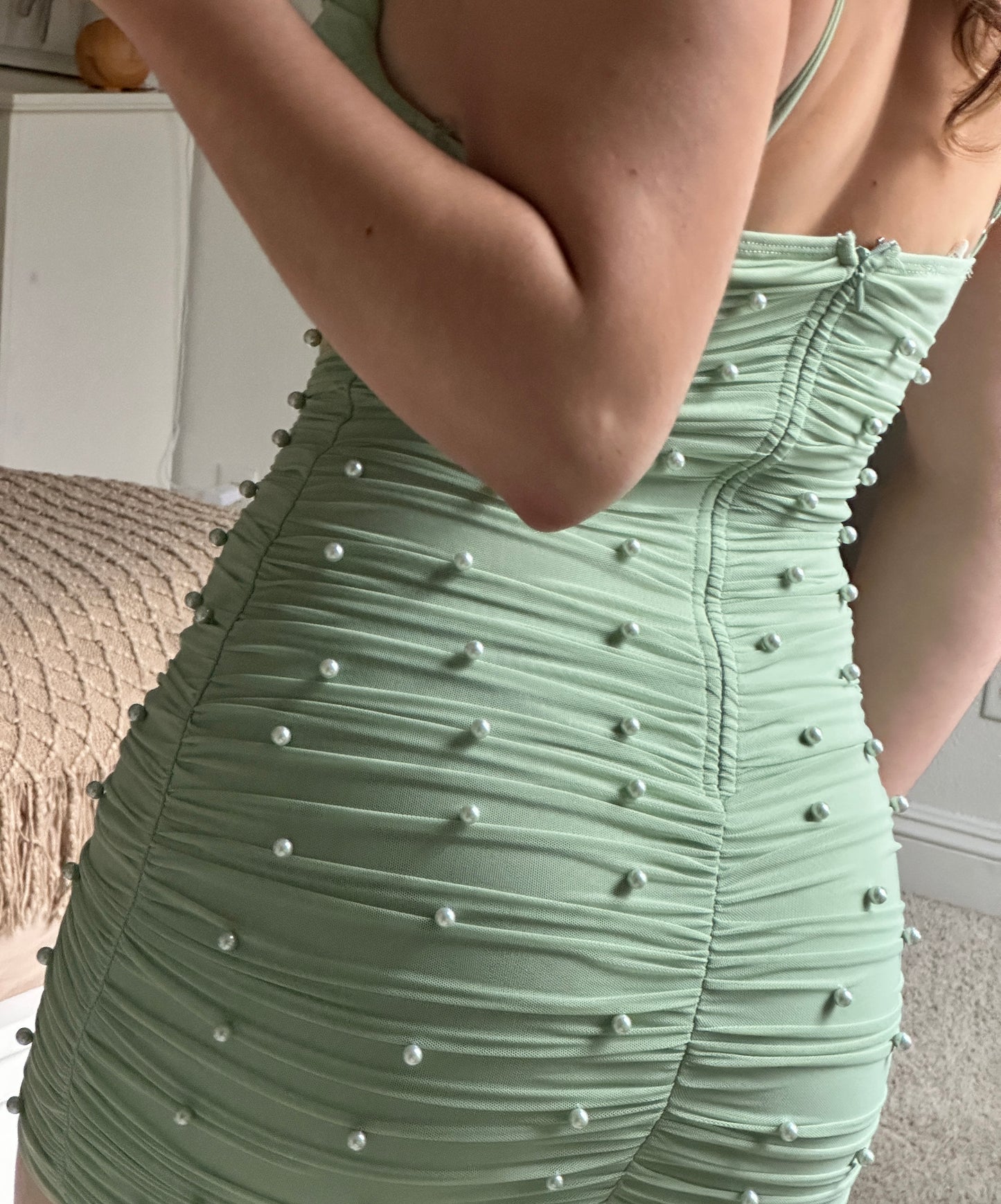Pearl Dress (sage)