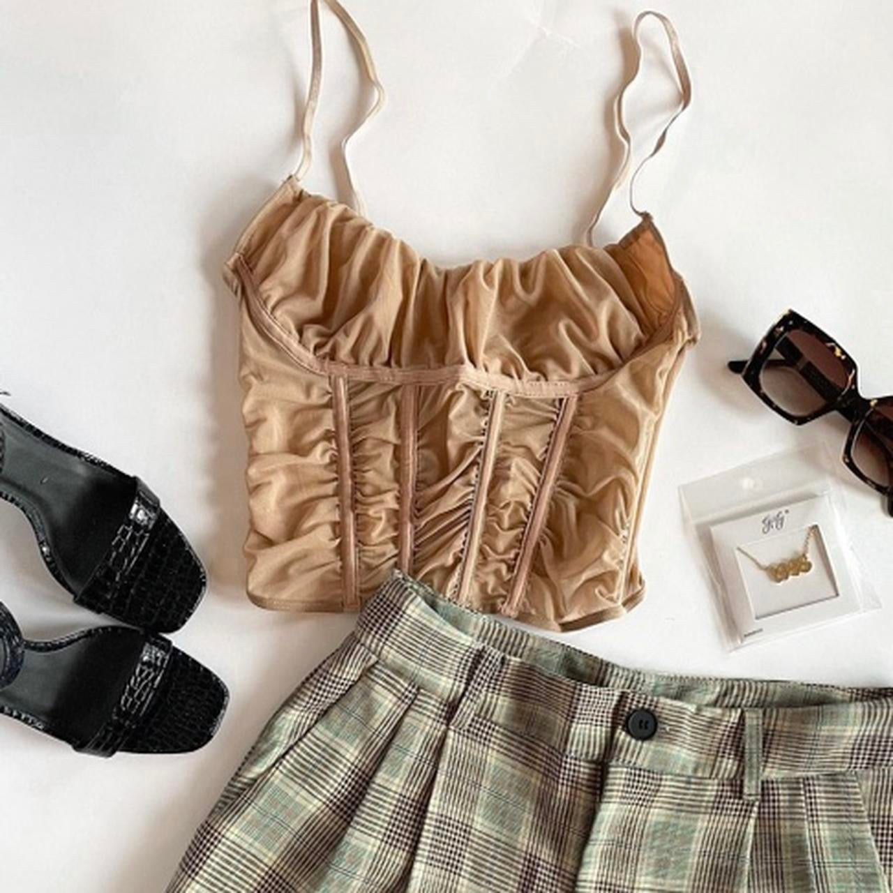 Zara Corset Top (taupe)
