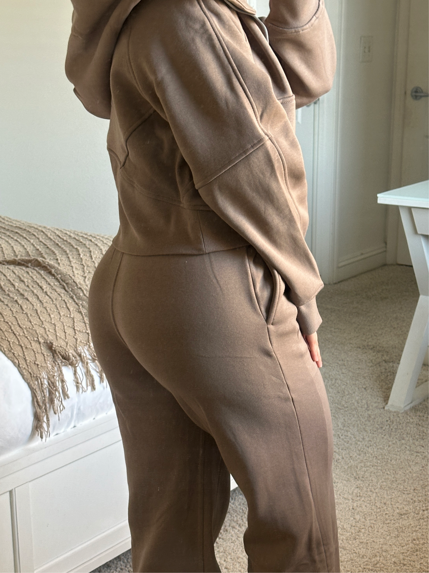 Scuba Full Zip Hoodie (mocha)