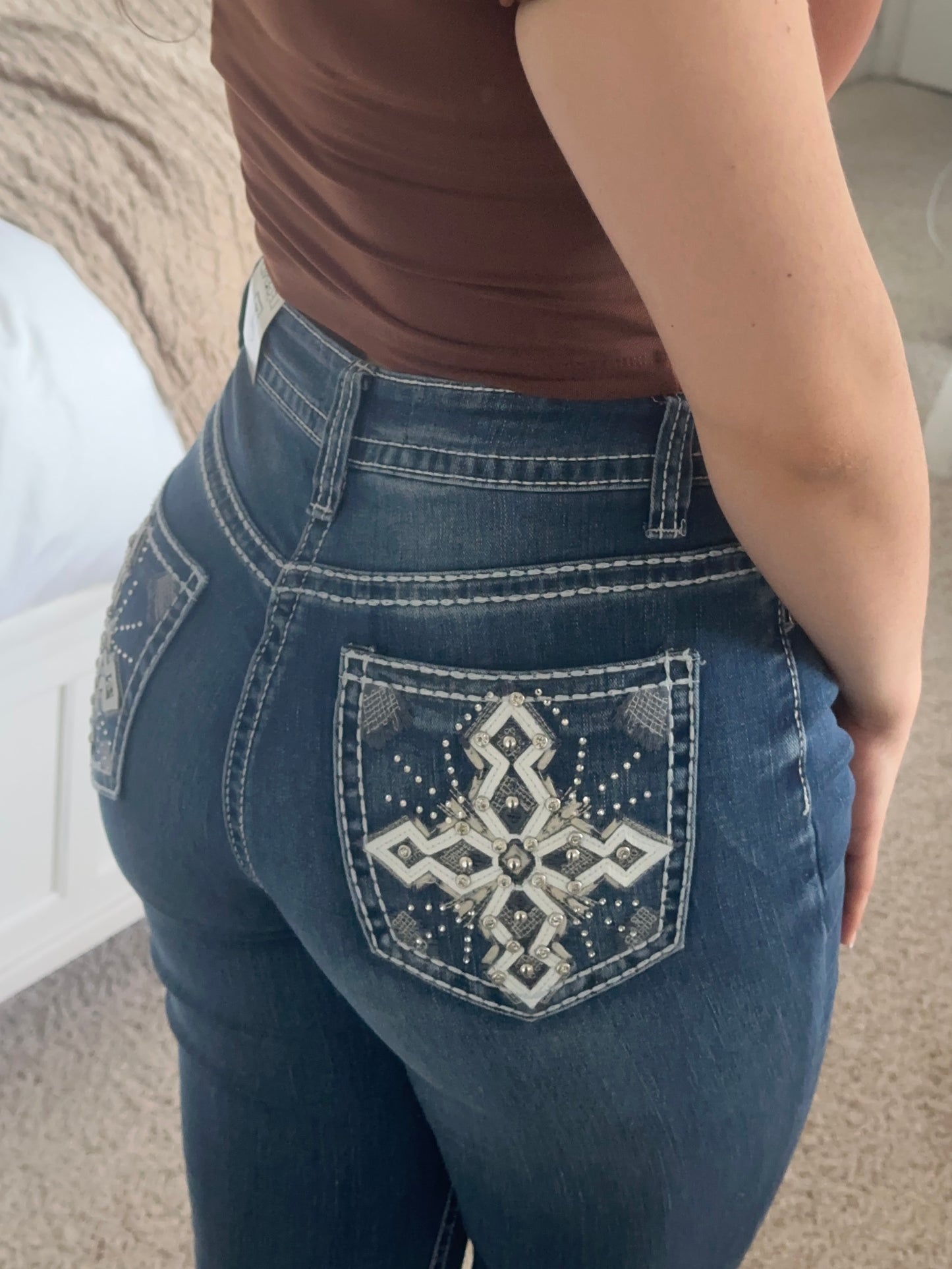 Cristina Bling Jeans (medium wash)