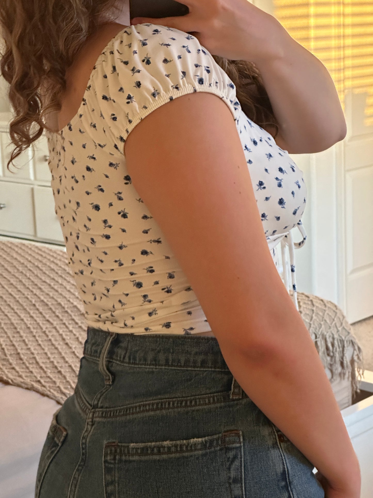 Leslie Floral Top