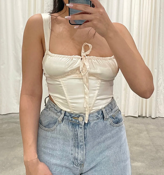 Daizy Corset Top (ivory)