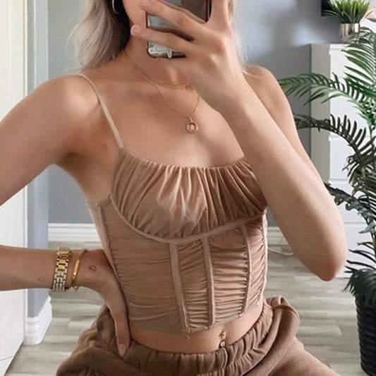 Zara Corset Top (taupe)
